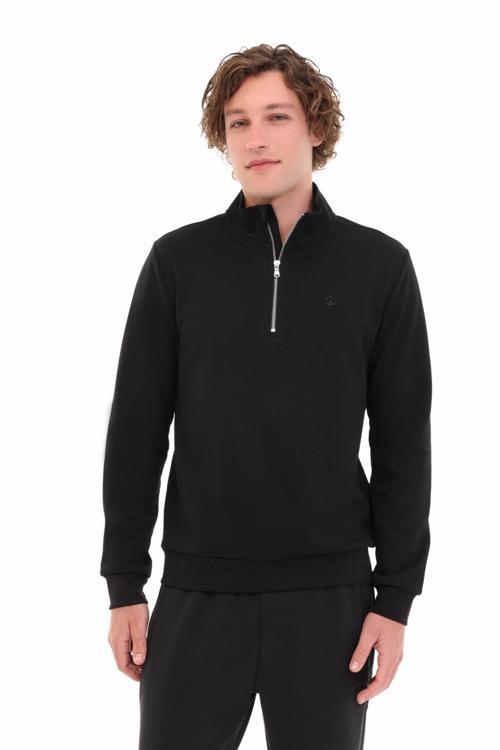 5W Mb Bs47 Hzıp Sw 5Pr Siyah Erkek Sweatshirt A102024315