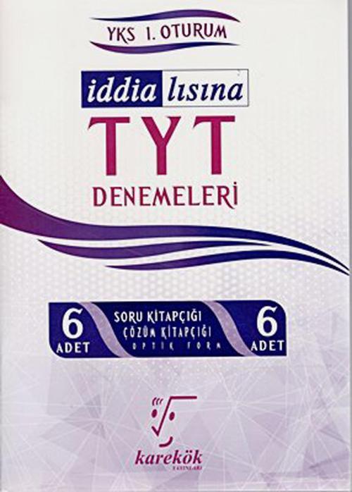 Karekök Yayınları Tyt İddaalısına 6 Deneme