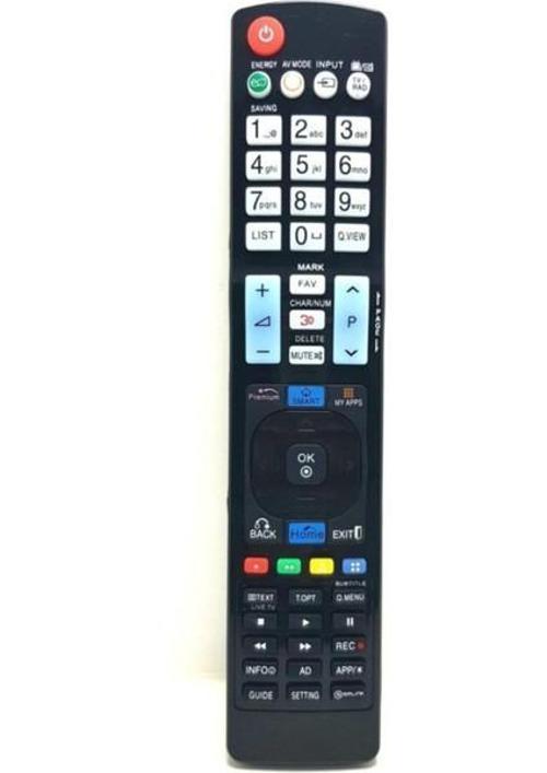 3D Smart LED Tv Kumanda Premium Smart Tuşlu