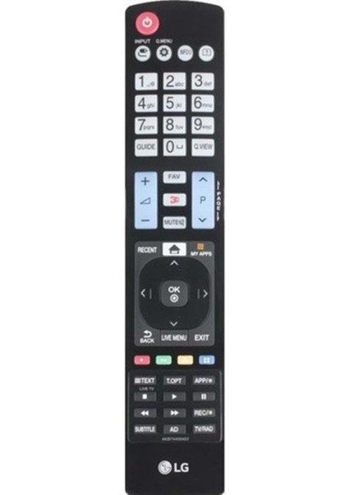 Buyuk Kalıp Smart Tuşlu Kumanda LCD Kumanda