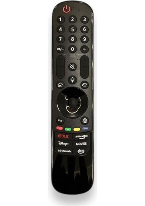 MR23GA (AKB76043105) Netflix Disnep+ Prime Video Tuşlu Ses Komutu Vardır Tv Kumandası