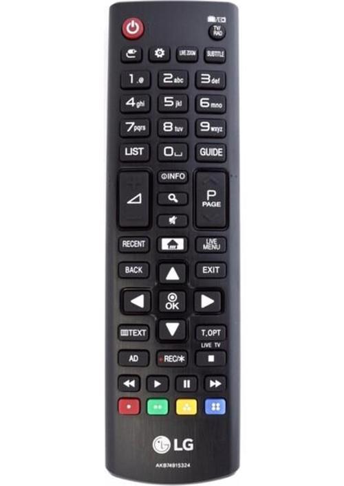Tv Kumandası Turn LCD Tv Kumandası-Info Tuş