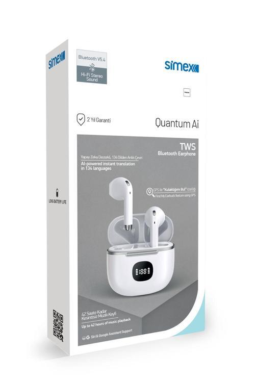 Quantum TWS Dijital Göstergeli   Ai Yapay Zekalı Bluetooth Kulaklık