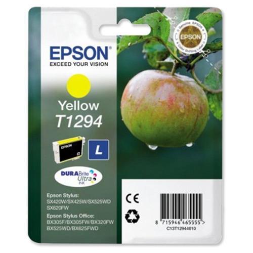 BX305-320 SX425 Yellow Sarı Mürekkep Kartuş T12944022
