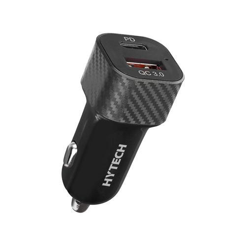 HY-X49 43W PD 25W + USB QC3.0 Siyah Araç Şarj Cihazı