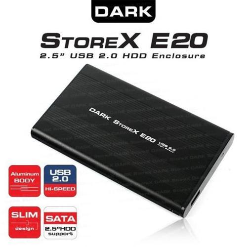 DK-AC-DSE20 E20 2.5" USB 2.0 SATA SİYAH