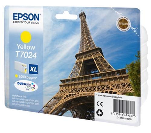 T7024 Yellow Sarı 2.000 Sayfa Mürekkep Kartuş T70244010