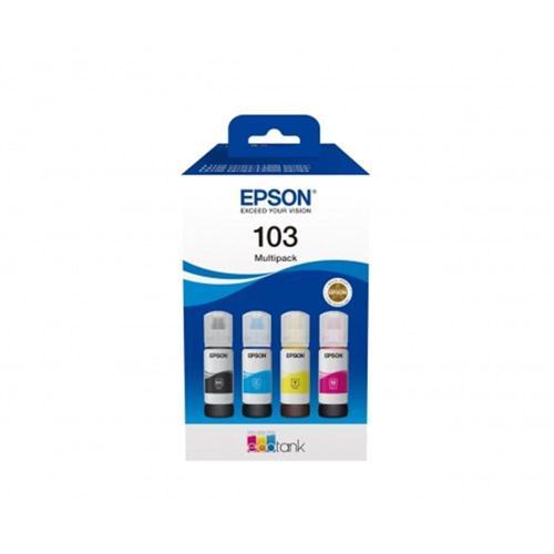 103 Cyan-Magenta-Yellow-Black Mavi-Kırmızı-Sarı-Siyah T00S6 4lü Multipack Kartuş