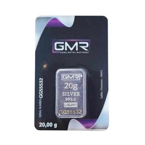 RimaGold GMR 20 Gr Gümüş Külçe