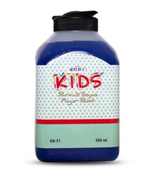 Parmak Boyası 500Ml Mavi - 3 adet