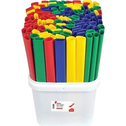 Rulo Kap Şeffaf Yeşil - 6 adet