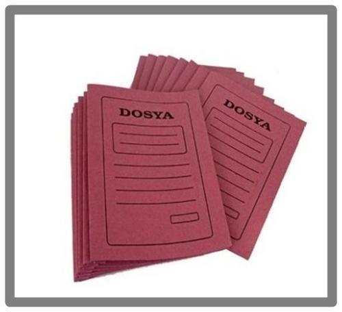 Karton Pembe Dosya Tam Kapak 5 Adet