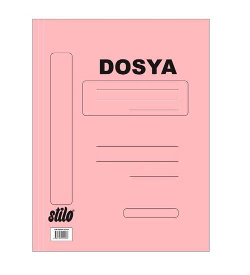 Stilo Tam Kapak Pembe Dosya 50Li