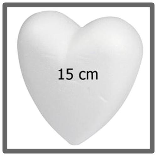 Köpük Kalp 15 Cm Tek