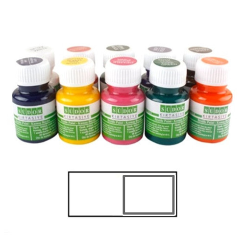 Kumaş Boyası 25Ml Beyaz - 2 adet