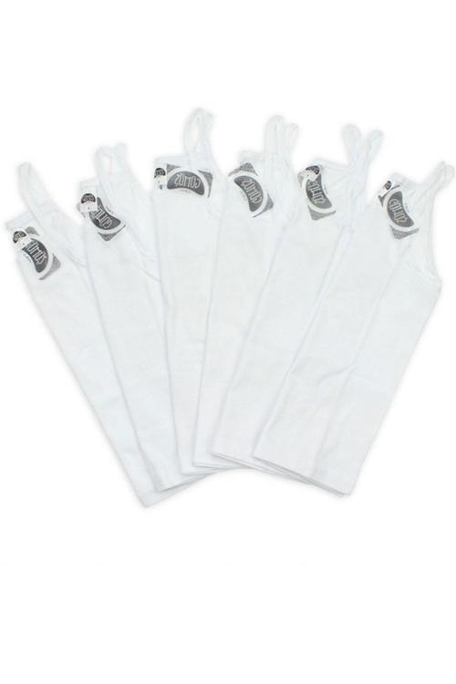 Iç Giyim Ip Askılı Kız Çocuk Atlet 6 Lı Paket