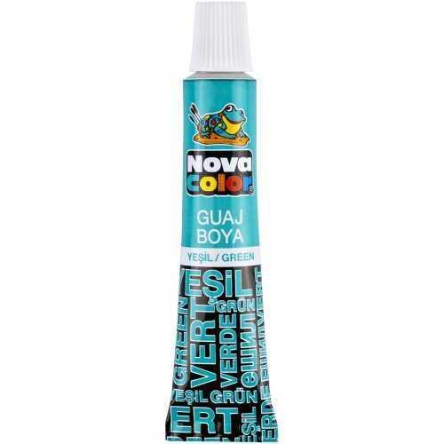 Nova Color Guaj Boya Yeşil Tüp 2 Adet