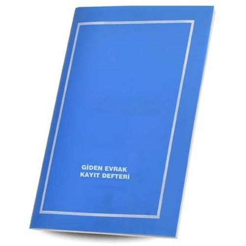 Giden Evrak Kayıt Defteri Plastik Kapak 40 Yaprak - 3 adet