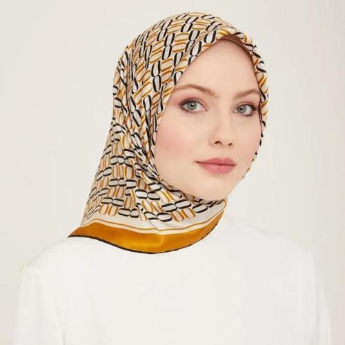 E24YA9149D0204 Dj Saf İpek Eşarp 9149D (T)