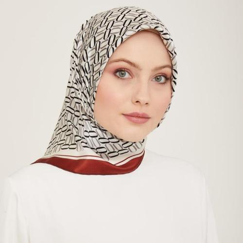 E24YA9149D0209 Dj Saf İpek Eşarp 9149D (T)