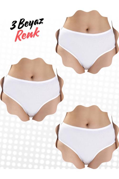 Yüksek Bel Bato Tarzında Bikini 3 Lü Adet Ekonomik Set (Ultra Kalitededir)