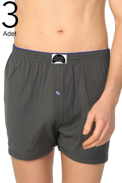 3'Lü Paket Havlu Bel Erkek Boxer