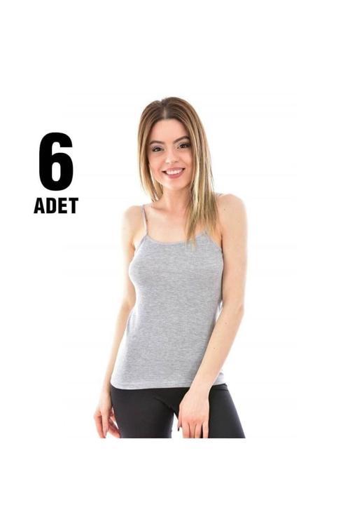 Ip Askılı Atlet 6Lı