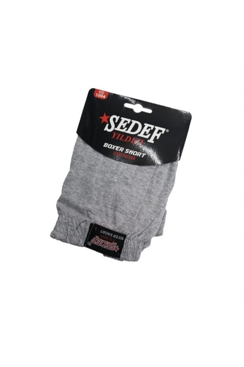 10 Adet Gri Renk Havlu Bel Boxer