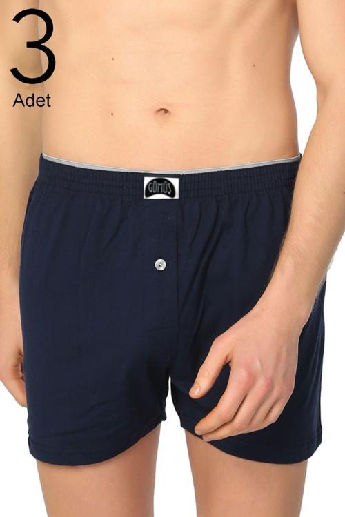 3'Lü Paket Havlu Bel Erkek Boxer