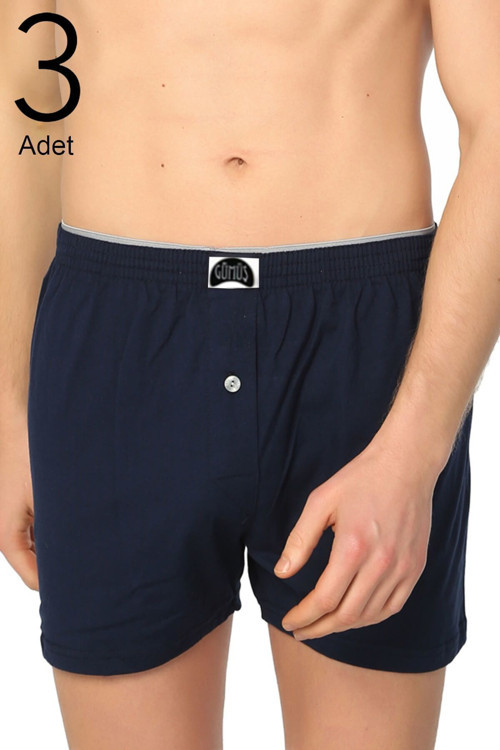 3'Lü Paket Havlu Bel Erkek Boxer