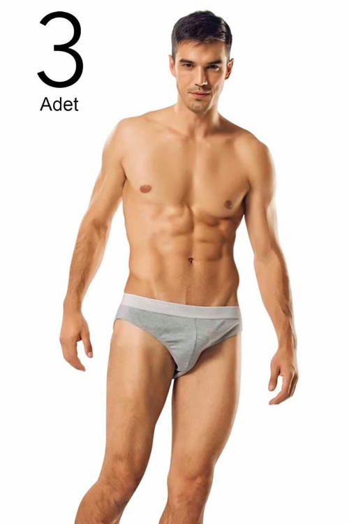 3'Lü Paket Spor Erkek Slip