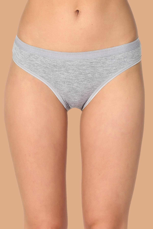 Gri 12'Li Pamuklu Su Yolu Bikini Ku?Lot 0635S