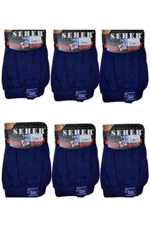 6'Li Erkek Penye Boxer