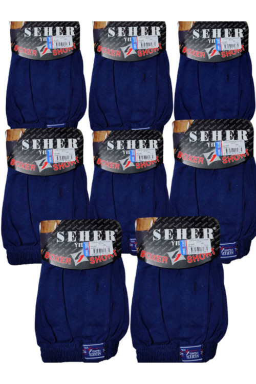 8'Li Erkek Penye Boxer