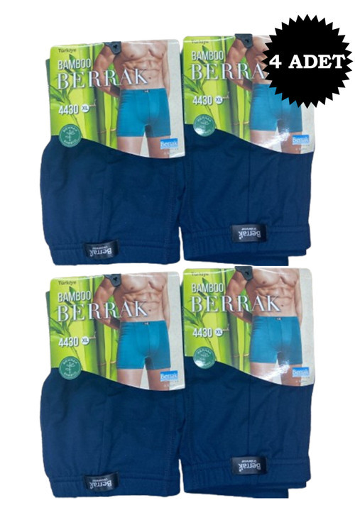 Erkek Bambu Boxer 4'Lü