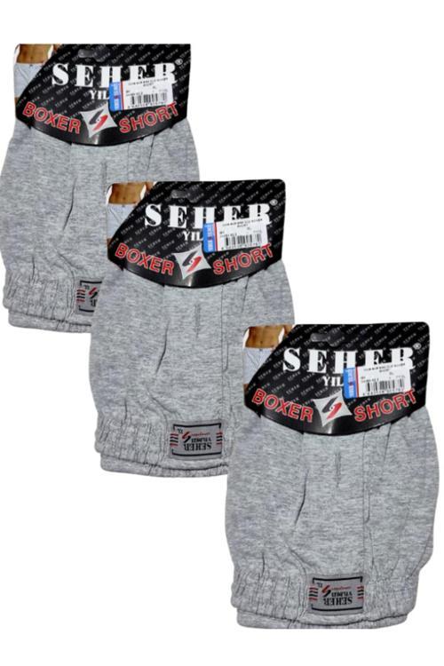 3'Lü Erkek Penye Boxer