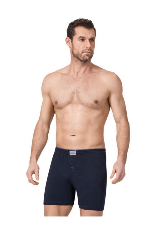 Namaldi 3 Adet Lacivert Renk Penye Boxer
