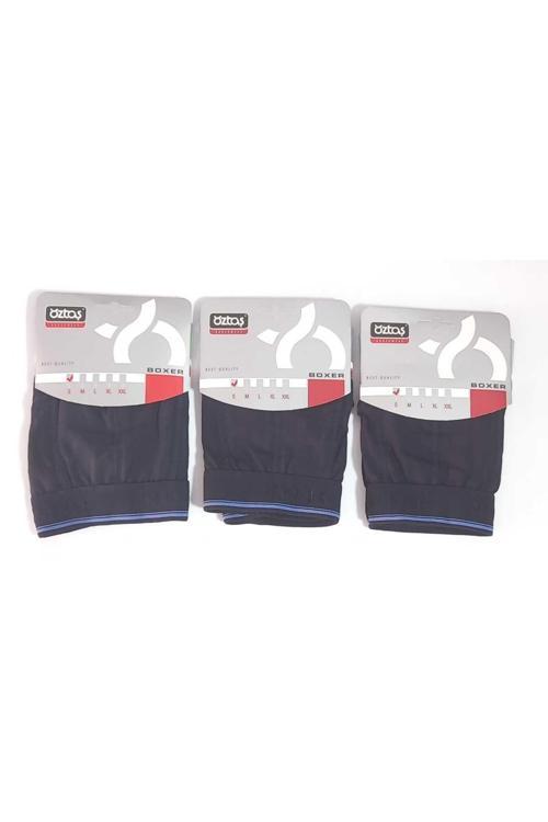 3 Adet Erkek Lycralı Boxer