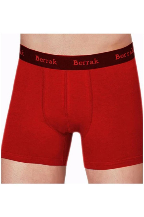 6 Adet Kırmızı Renk Modal Boxer