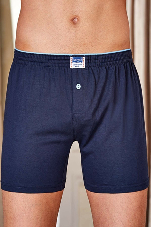 Lacivert Renk Havlu Bel Boxer