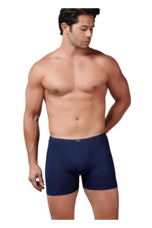6 Adet Gümüş Erkek Bambu İnce Bel Elastan Boxer 8007