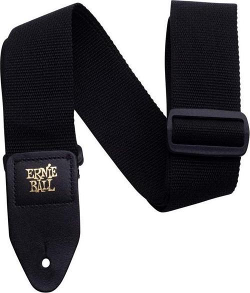 ERNIE BALL P04037 Siyah Polypro Gitar Askısı