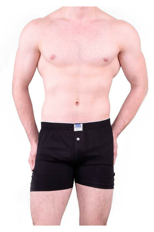 12 Adet Siyah Renk Havlu Bel Boxer