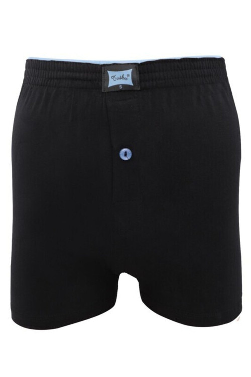 Erkek Penye Düz Boxer 6 Adet