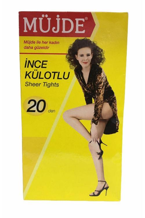 Külotlu Çorap 20 Denye 6 Adet