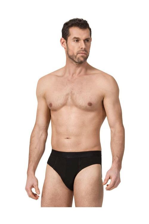 10 Adet Siyah Renk Spor Slip Külot