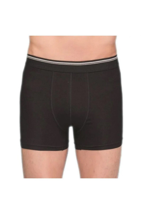Pemilo Da 1097 Likralı Erkek Boxer Short Siyah