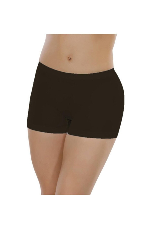 3 Adet Siyah Renk Dikişsiz Iz Yapmaz Boxer