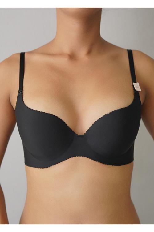 Balenli Lazer Kesim Dolgulu Push Up Sütyen 187