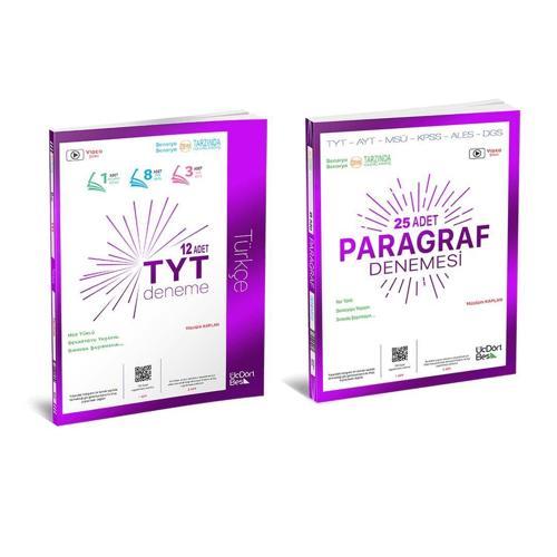 ÜçDörtBeş Yayınları TYT Sözel Deneme Seti(Türkçe-Paragraf)